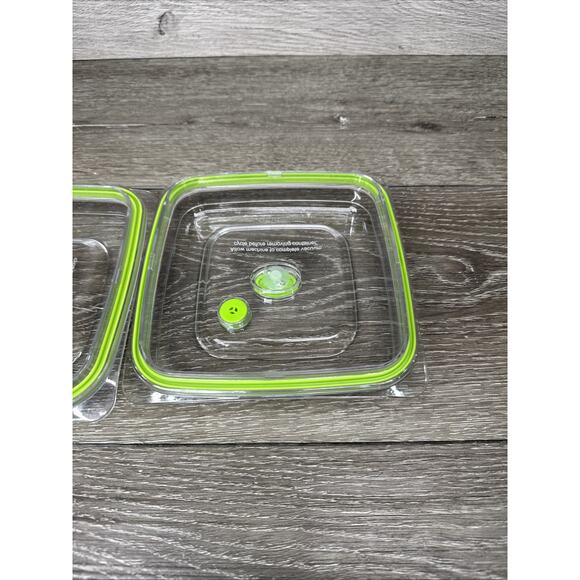 FoodSaver Vacuum Sealer Fresh Preserver Replacement Lid Only ~set Of 2 - Picture 5 of 6